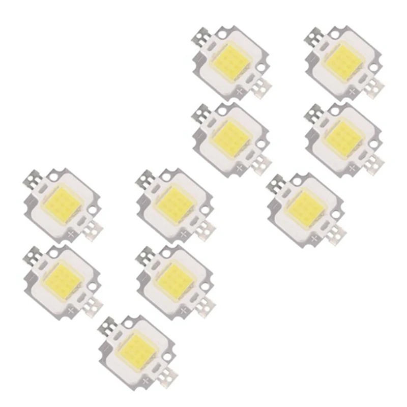

10 X Led Module Led Lamp Bulb White Nature 10W 20000K 9 - 12V 900Lm
