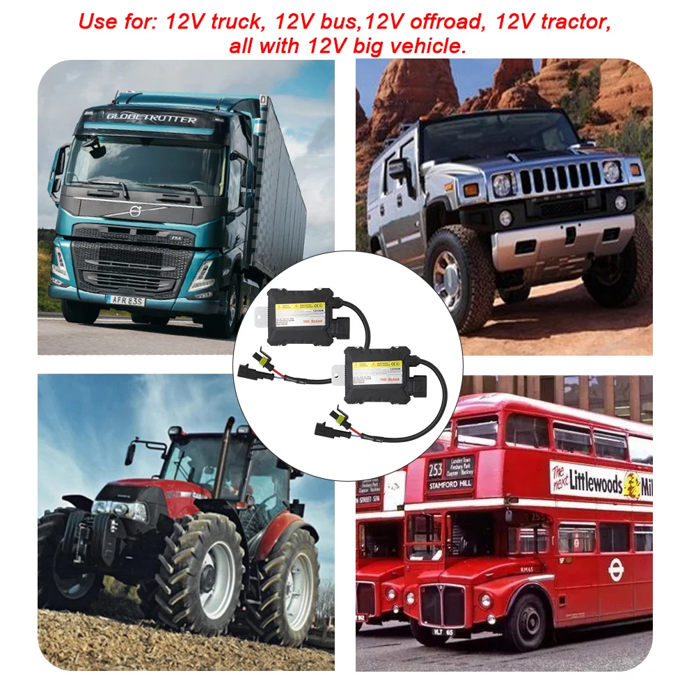 1 шт. 35 Вт/55 Вт HID ксеноновый балласт