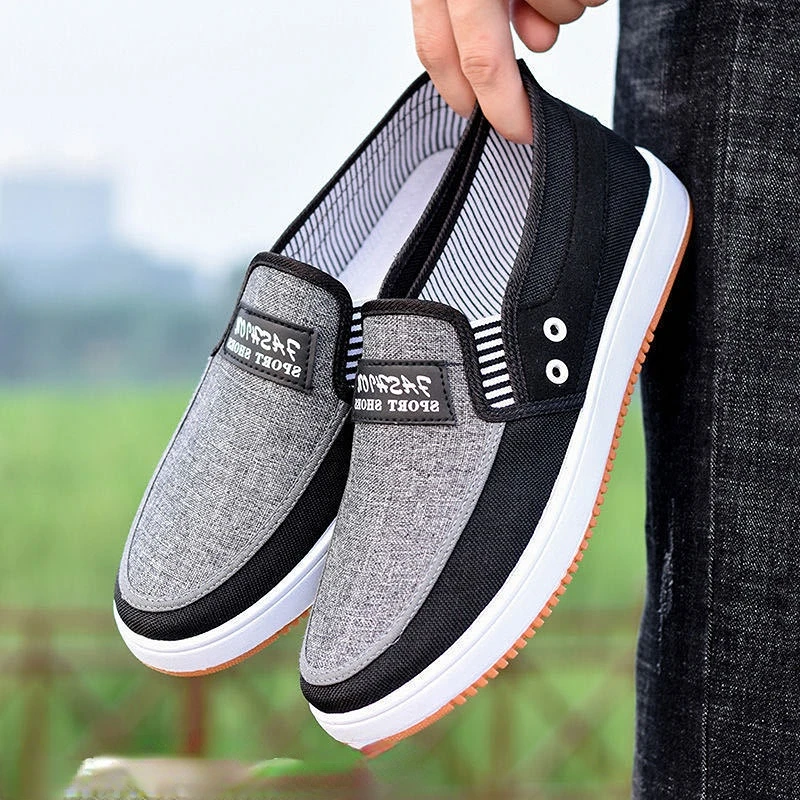 

Кроссовки мужские прогулочные, Вулканизированная подошва, сетчатые дышащие, повседневная спортивная обувь, лето 2024