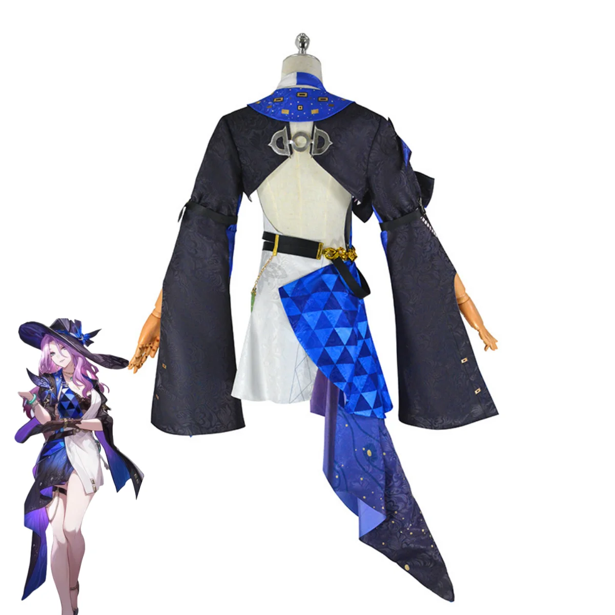 Женский костюм для косплея из аниме Игра хонкай: звезда рельс