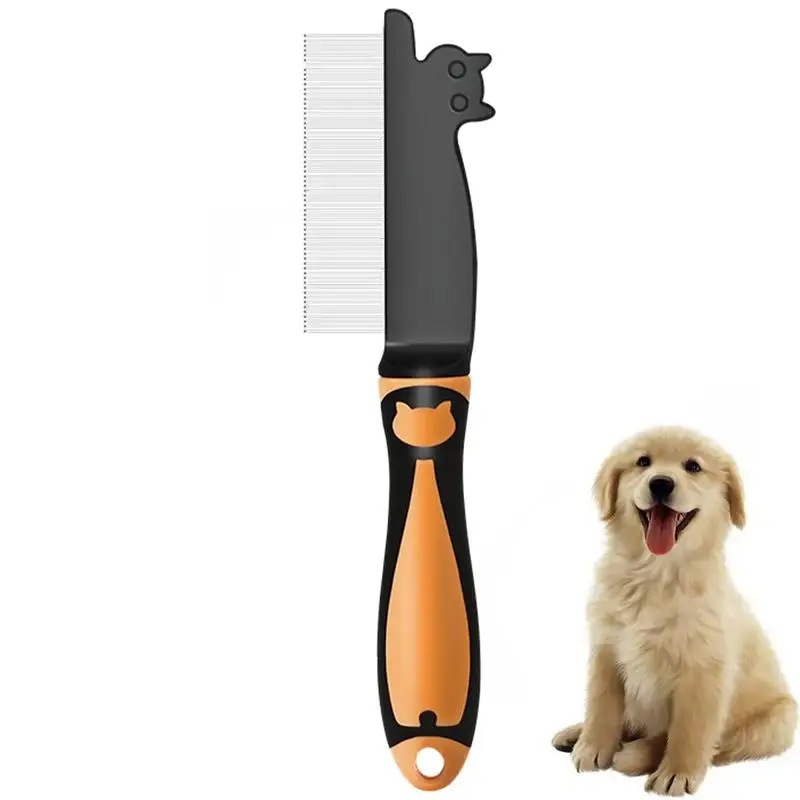 

Pet Grooming Tools For Dogs Solid Deshedding Tool Removes Knots And Tangled Hair Dog Deshedding Comb For Shedding Fur For Short