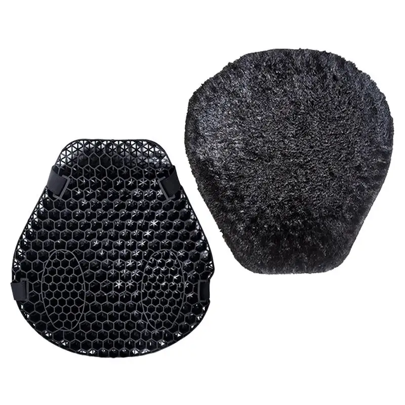 

Air Motorcycle Seat Cushion 3D Honeycomb Shock Seat Breathable Cushions Pad Accessories Pressure Relief Ride Motorcycle Air
