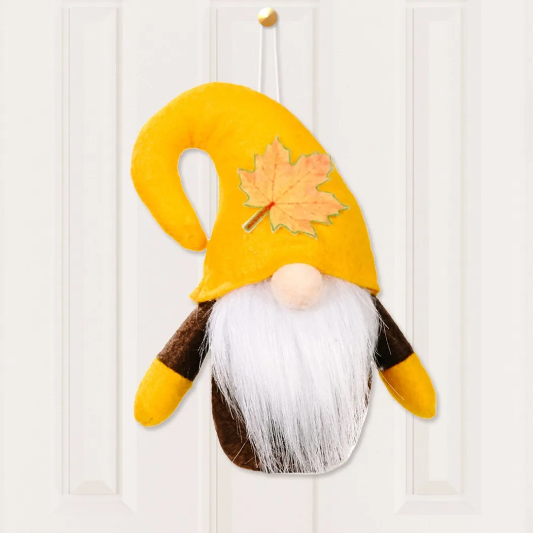 

Осенний урожай Фестиваль новая Тыква кленовый лист кукла без лица кулон украшение Новый год 2022