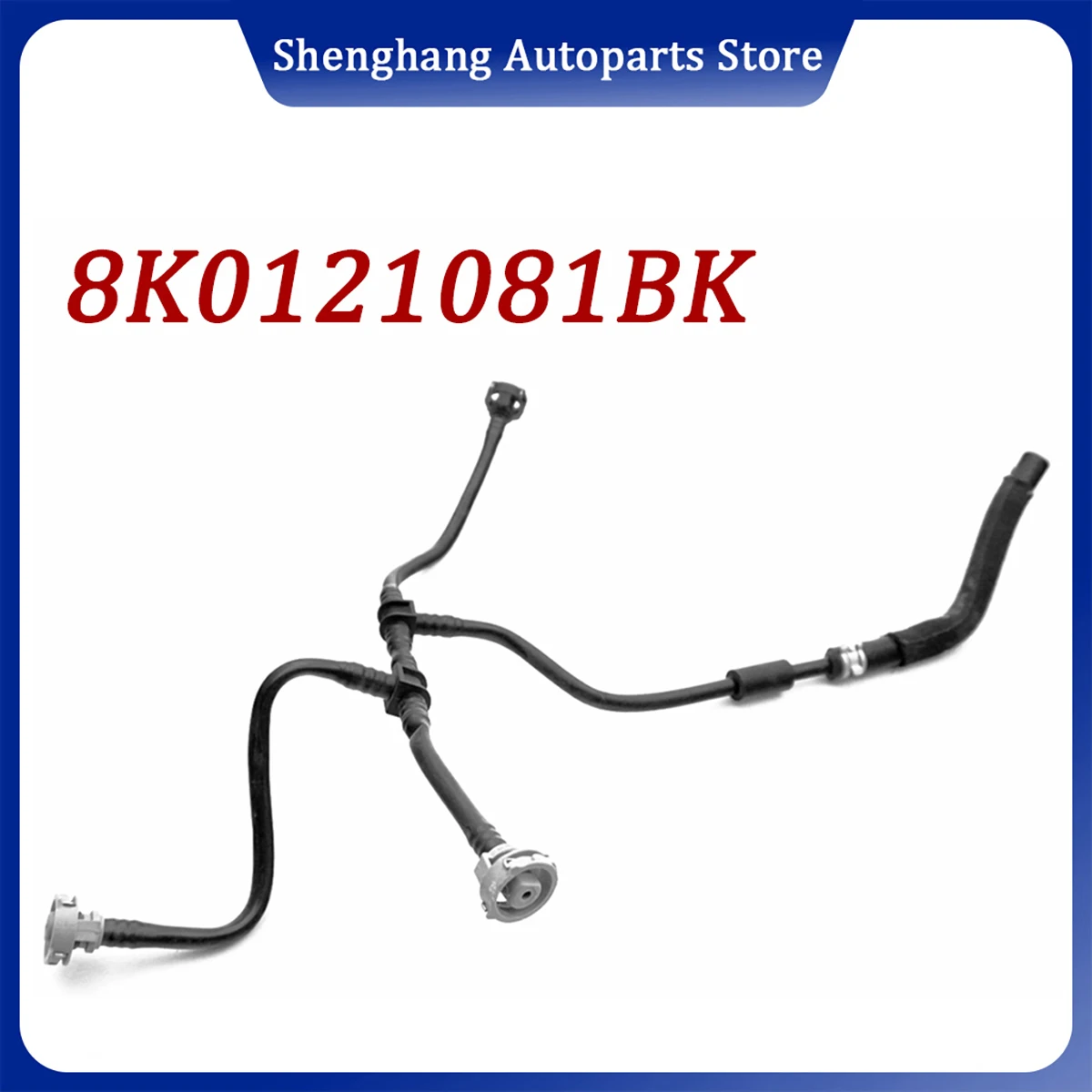 

Шланг расширительного бачка охлаждающей жидкости для Audi A4 A5 A8 S4 S5 Quattro 2013-2018 3.0T 8K0121081AE 8K0121081BK 8K0 121 081 AE 8K0 121 081 BK