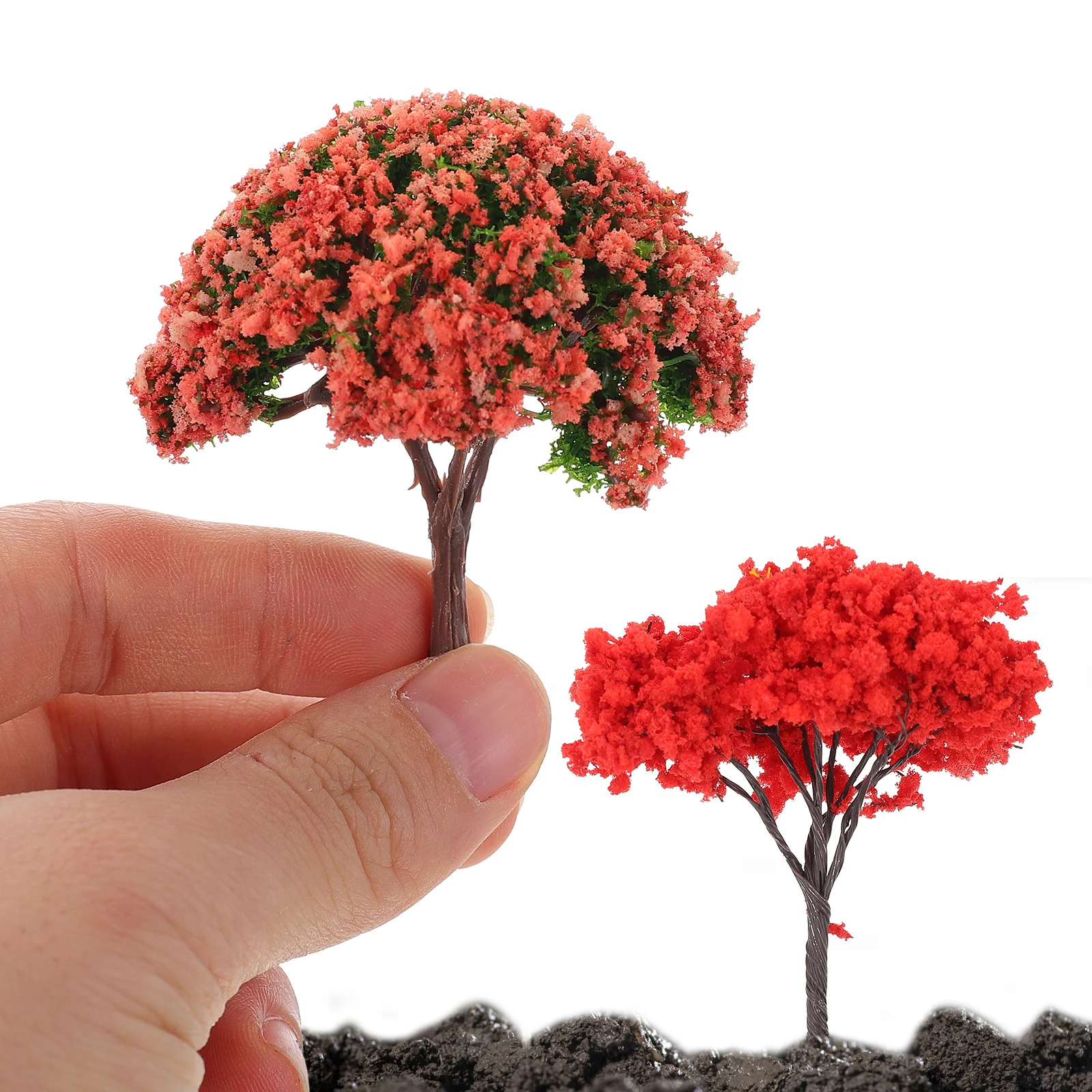 

Artificiales Decorativas Para Sala Miniature Hawaii Statue Garden Tree Green Scenery Tree Christmas Tree