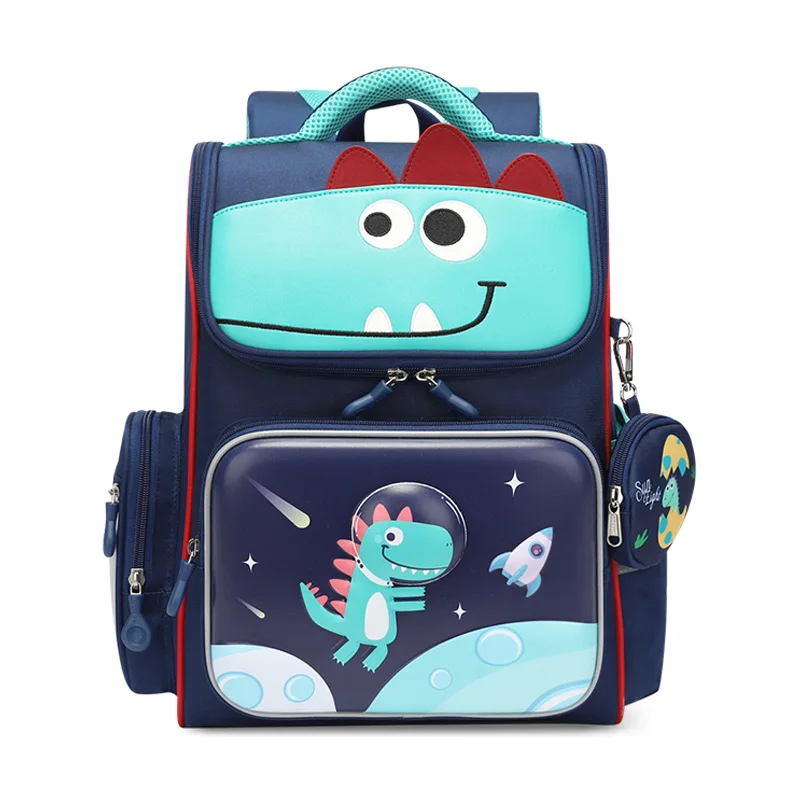 

Солнечная восьмерка 3D ортопедические школьные ранцы для мальчиков, водонепроницаемые детские рюкзаки, симпатичная сумка для книг