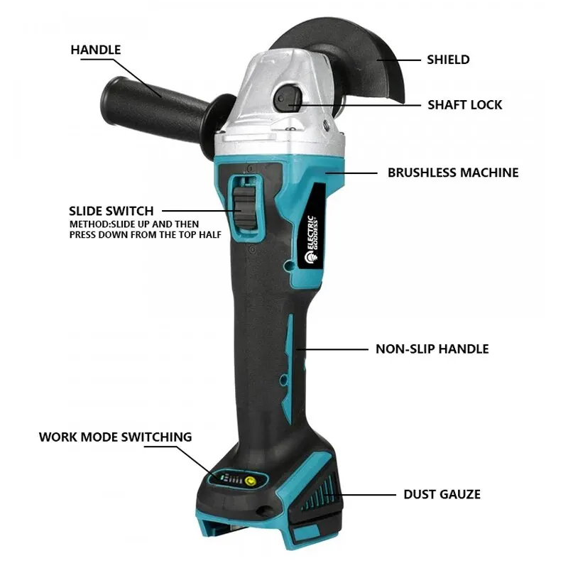 Беспроводная угловая полировальная машина