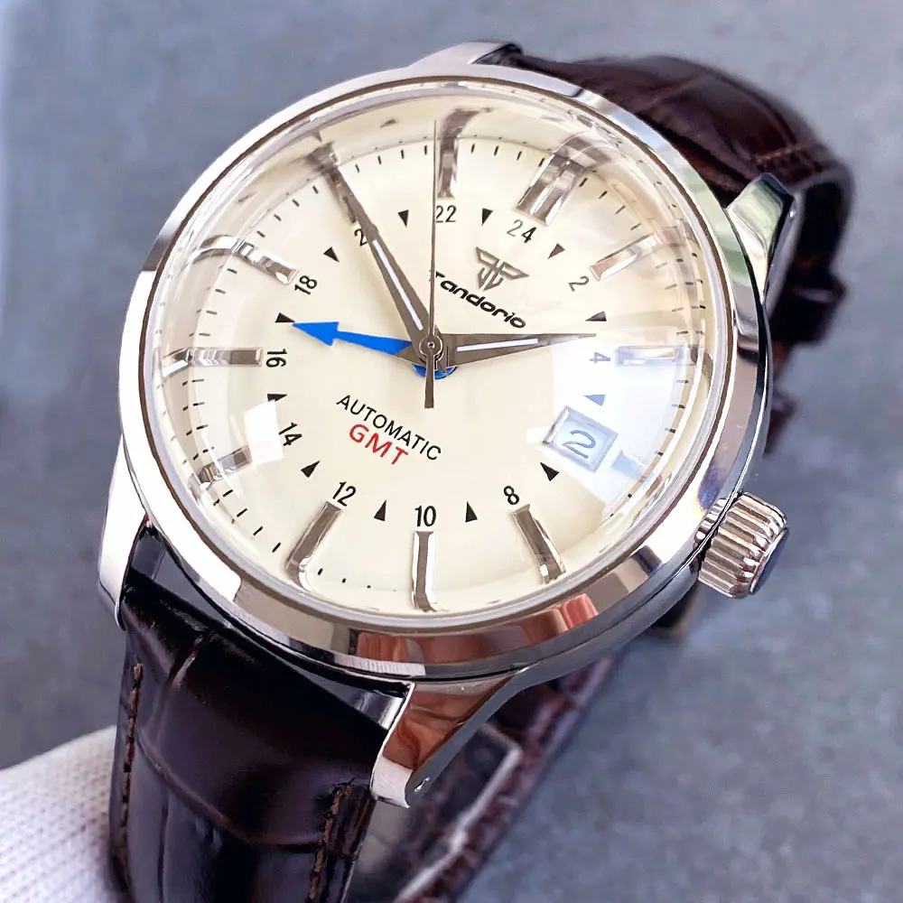 Мужские водонепроницаемые часы с сапфировым стеклом до 20 атм