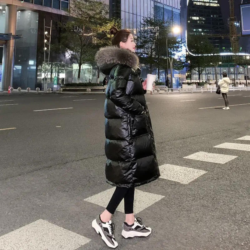 Winter Women's Cold Coat Parkas Super Hot Coats Hooded Long Cotton Padded Jacket Jackets Womens Winter Clothing 2022 Fashion