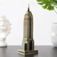 new york empire state building metal model crafts ornaments creative business gifts office desktop decoration