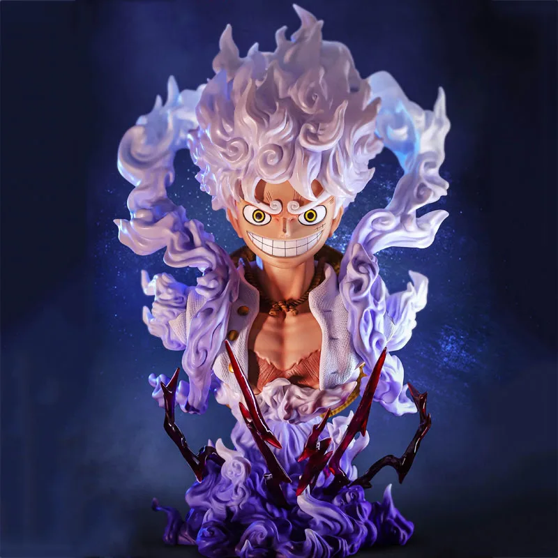 

16 см Новая цельная Аниме Фигурка бога солнца Ника экипировка 5 Луффи экшн-Фигурка Статуя бюста ханкук ПВХ Модель Куклы