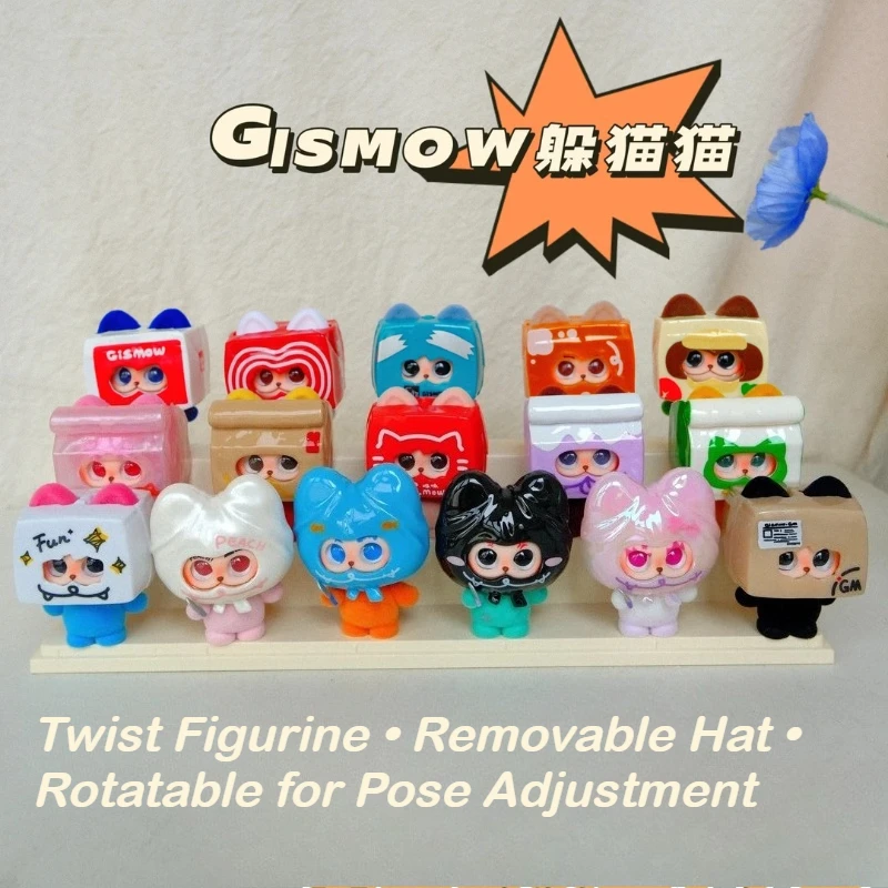 Фото GISMOW Серия Blind Box Toys «Альянс на поиск и настигание»: Загадочная коробка с милыми мини-фигурками аниме, вращающаяся кукла для регулировки позы №2