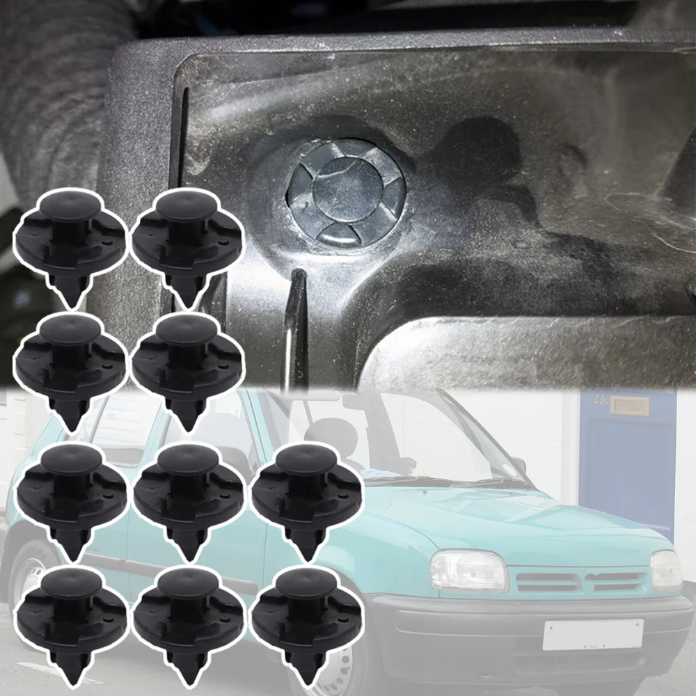 Заклепки для Nissan Micra K11 K12 1992 - 2010 March Verita
