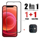 Защитное стекло для камеры iPhone 12 11 Pro Max X XS XR, Защита экрана для iPhone 6 6S 7 8 Plus SE 2020 Mini, закаленная пленка