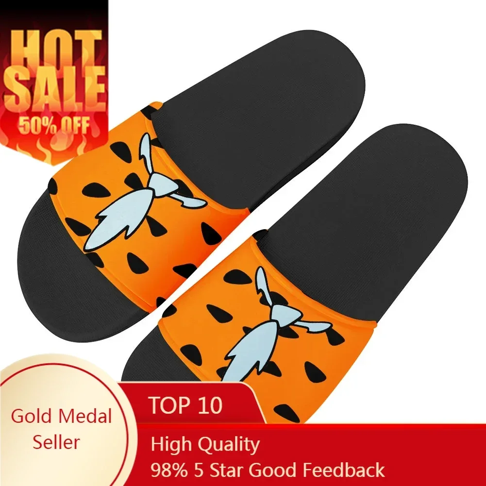 Мультяшные примитивные мужские тапочки с изображением Фреда Флинтуна домашняя