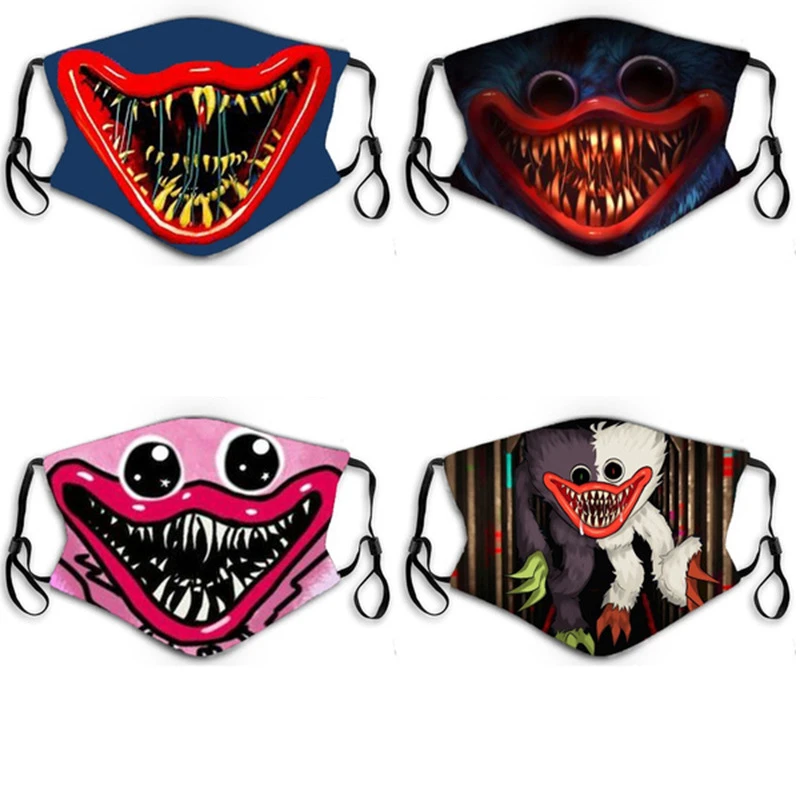 

Маска хлопковая для взрослых с принтом для косплея