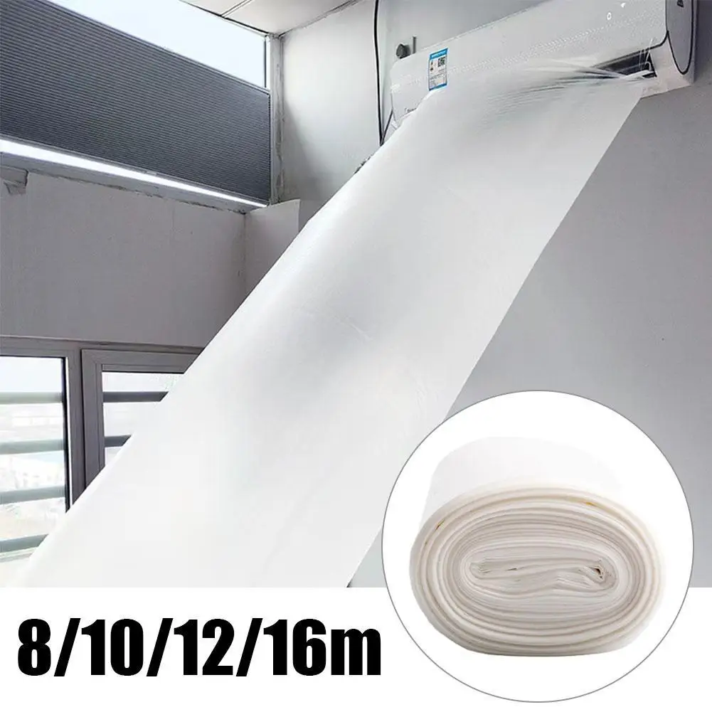 

8/10/12/16m Air Conditioner Extended Flexible Blowing Pipe Bag Shunt Transfer Bag Guide Duct Inflatable Air Conditioning Bag