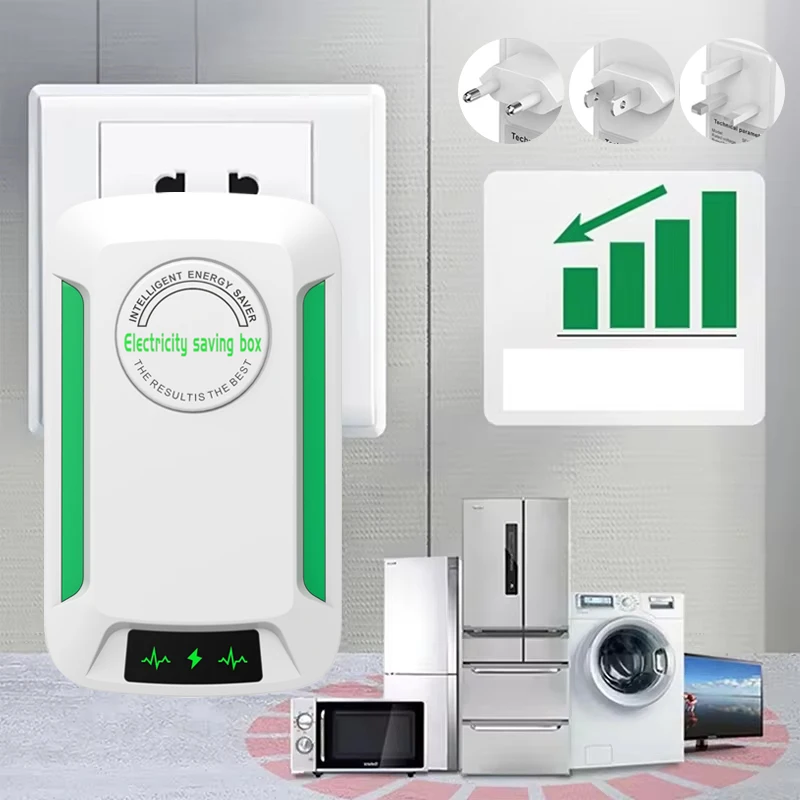 энергосбережение 90 В-250 В экономия электроэнергии энергосберегающая коробка