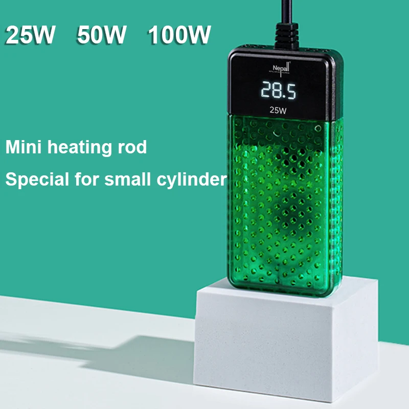 Нагревательный элемент для аквариума погружной мини-обогреватель с