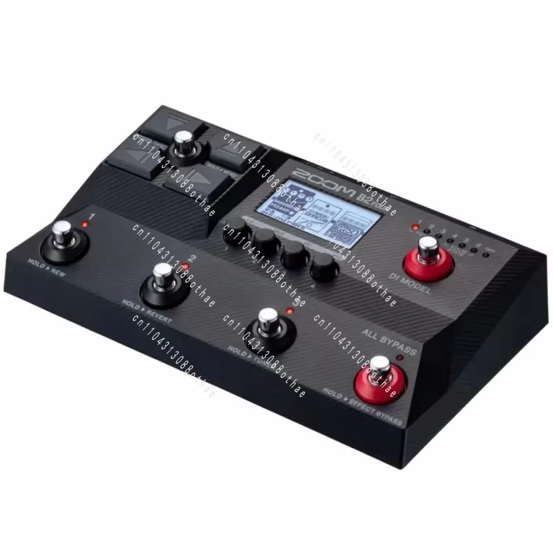 Фото Технология аудиоинтерфейса Zoom Multi-Layer IR Amp and Effects Emulator и 6 культовых моделей DI Zoom B2 Four №2