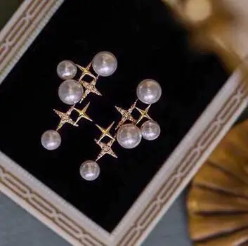 

Серьги из серебра 925 пробы с искусственным жемчугом