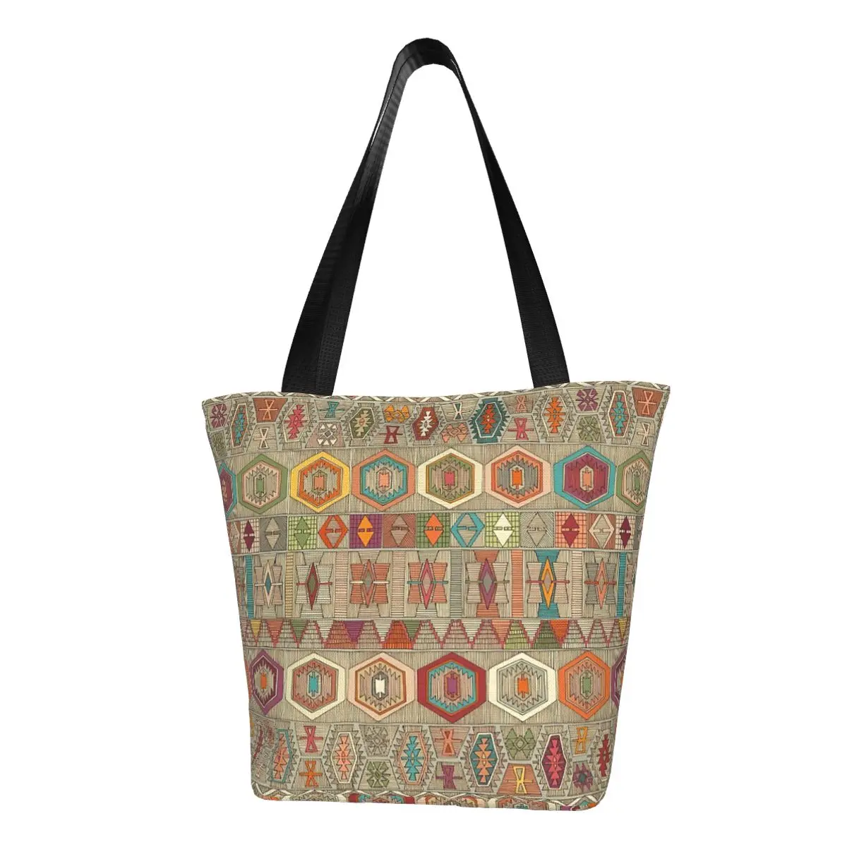 Kilim Fall Shopping Bag Aesthetic Cloth Outdoor Handbag Female Fashion Bags