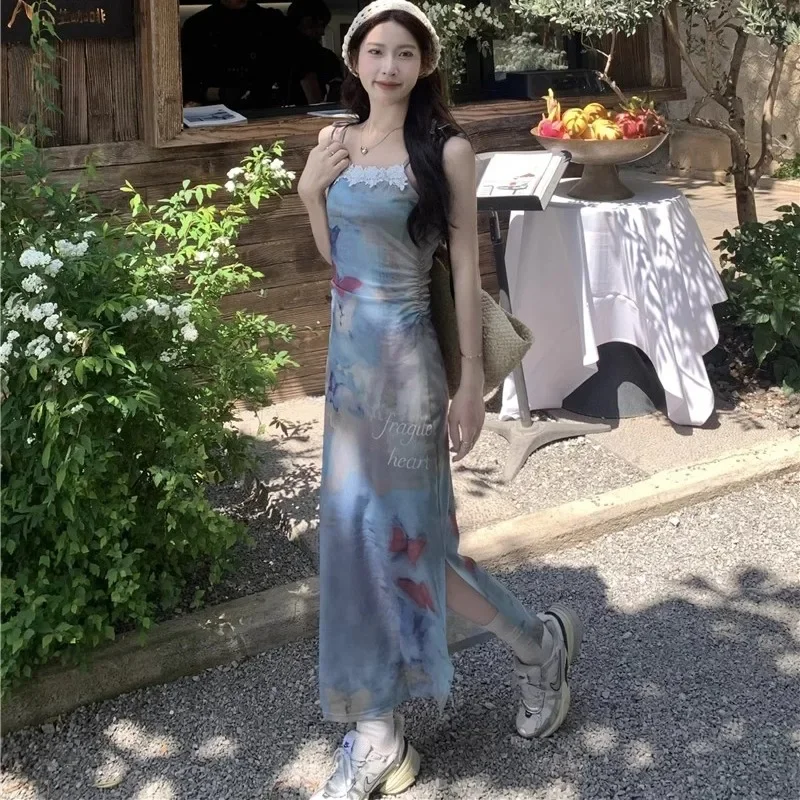 Летние платья женские Hotsweet повседневное праздничное пляжное платье для девочек