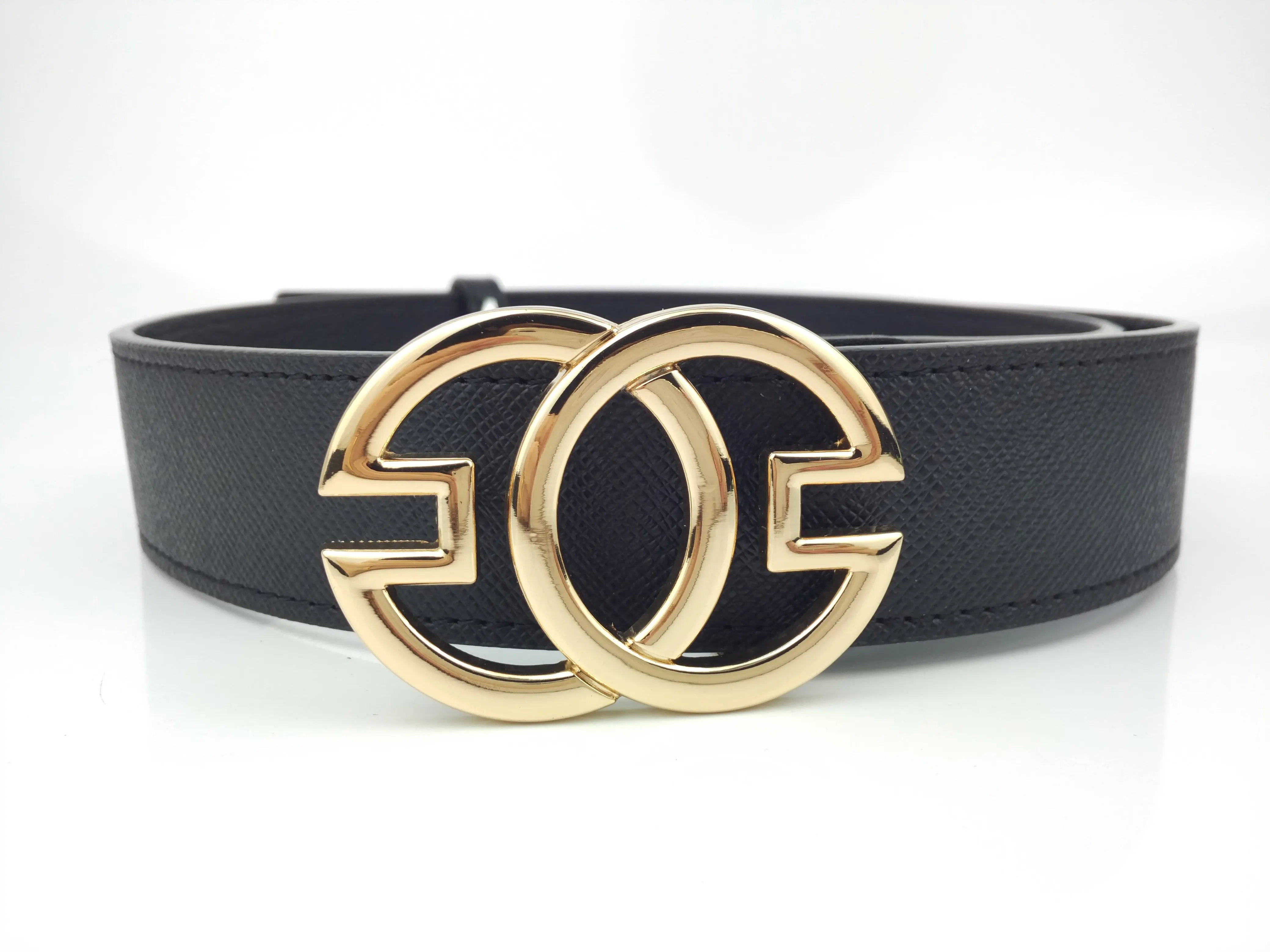 

High Quality B letter belts men slide buckle 3.8cm wide black genuine leather Waist Strap fashion Cowskin ceinture homme