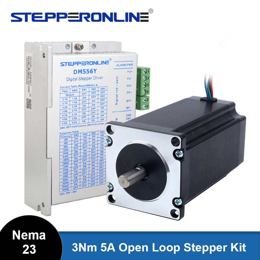 

Шаговый двигатель драйвер STEPPERONLINE Nema 23 DM556Y