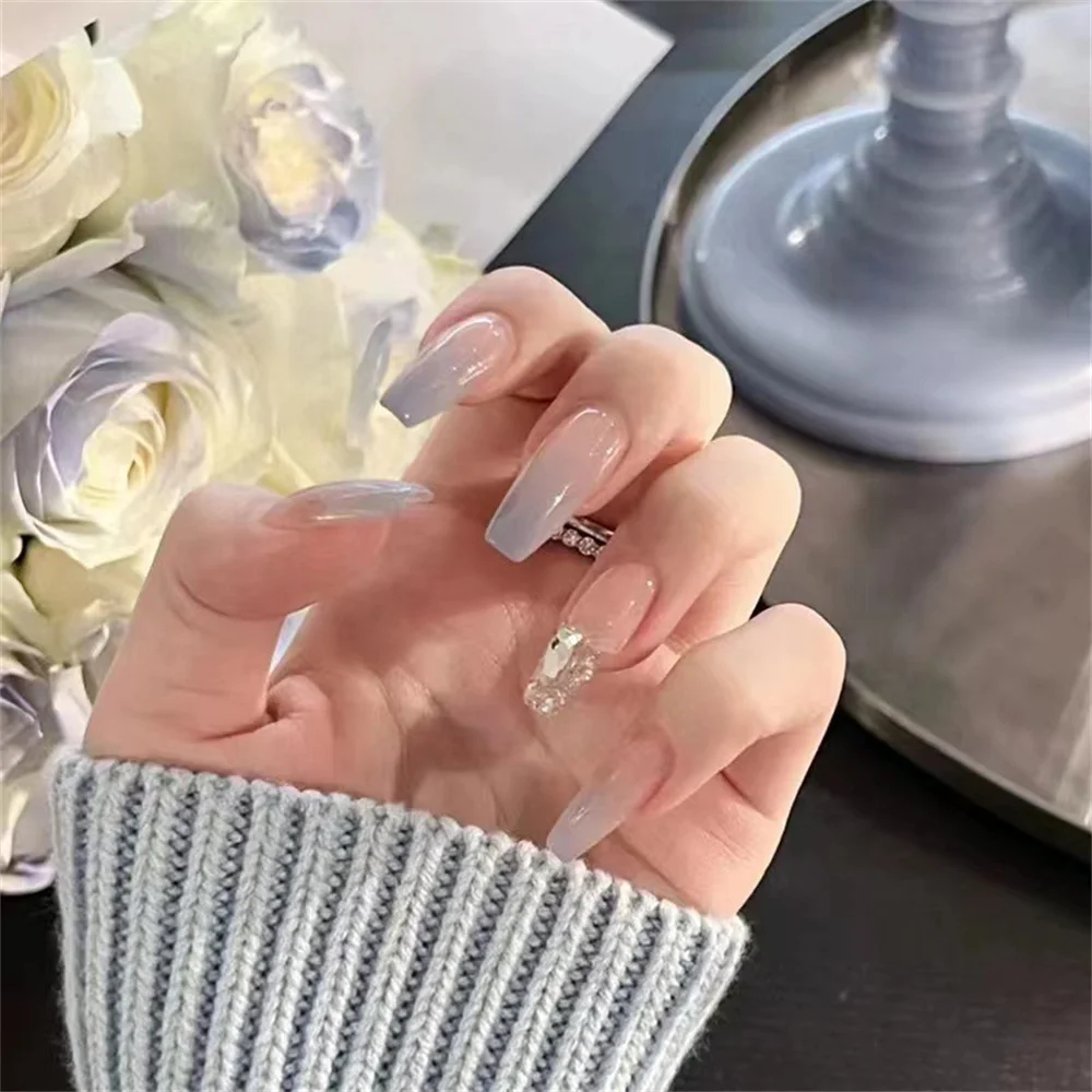 

24 шт., многоразовые искусственные ногти для профессионального маникюрного салона