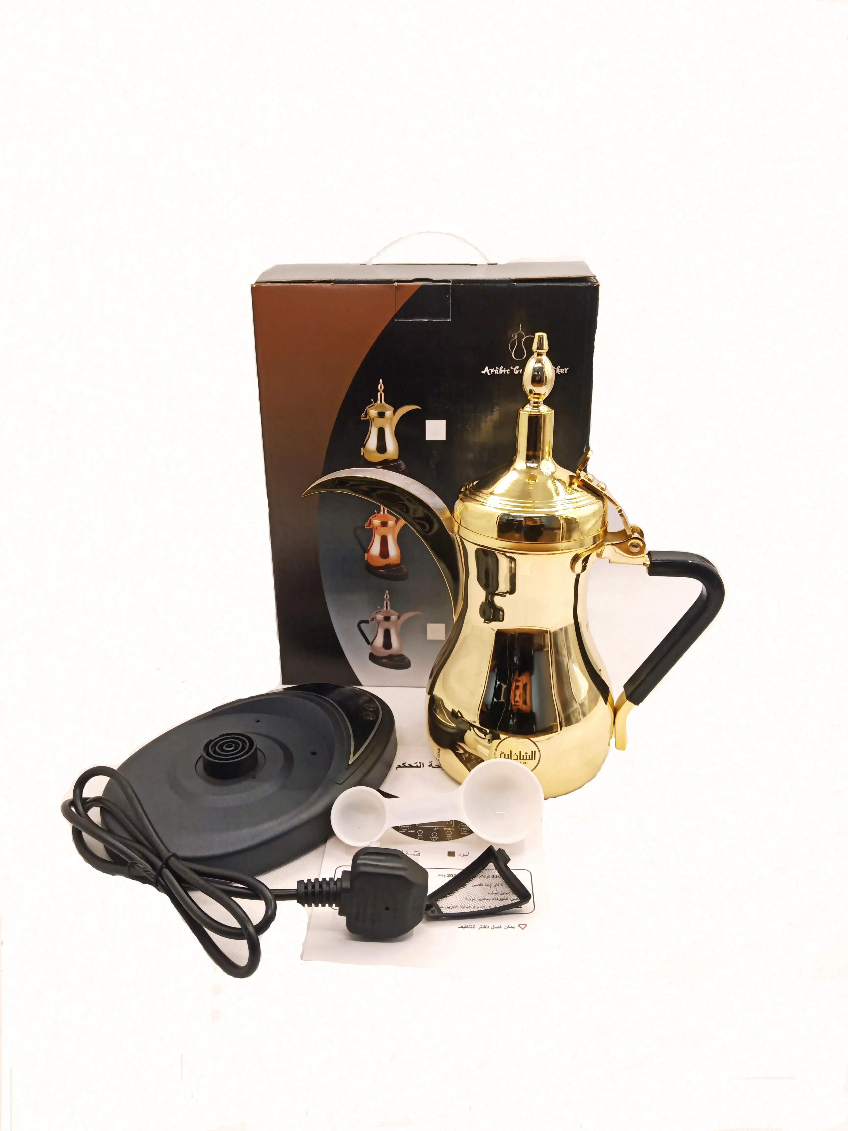 Арабский электрический чайник из нержавеющей стали 304 кофейник арабская