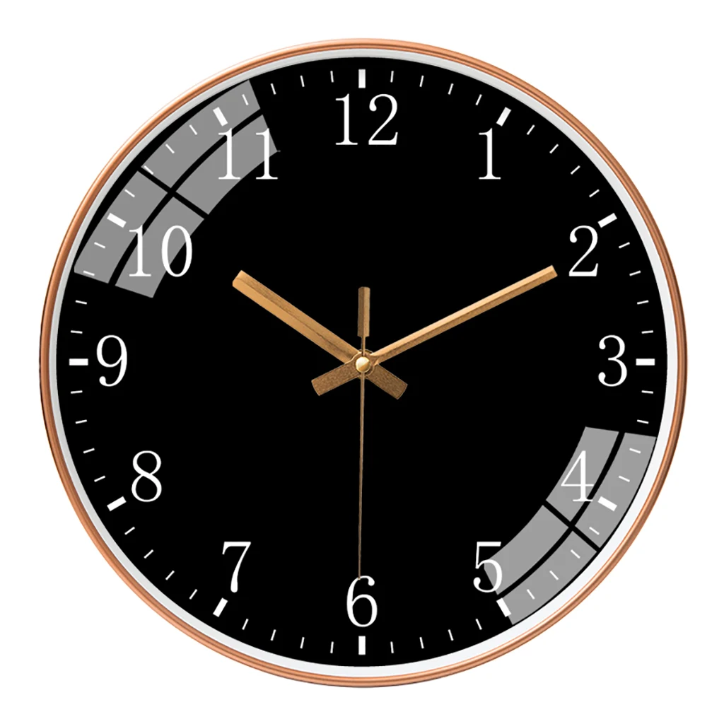 

Круглые Настенные часы, тихие декоративные настенные часы в скандинавском стиле, не тикают, легко читают цифры, для кухни, гостиной, спальни