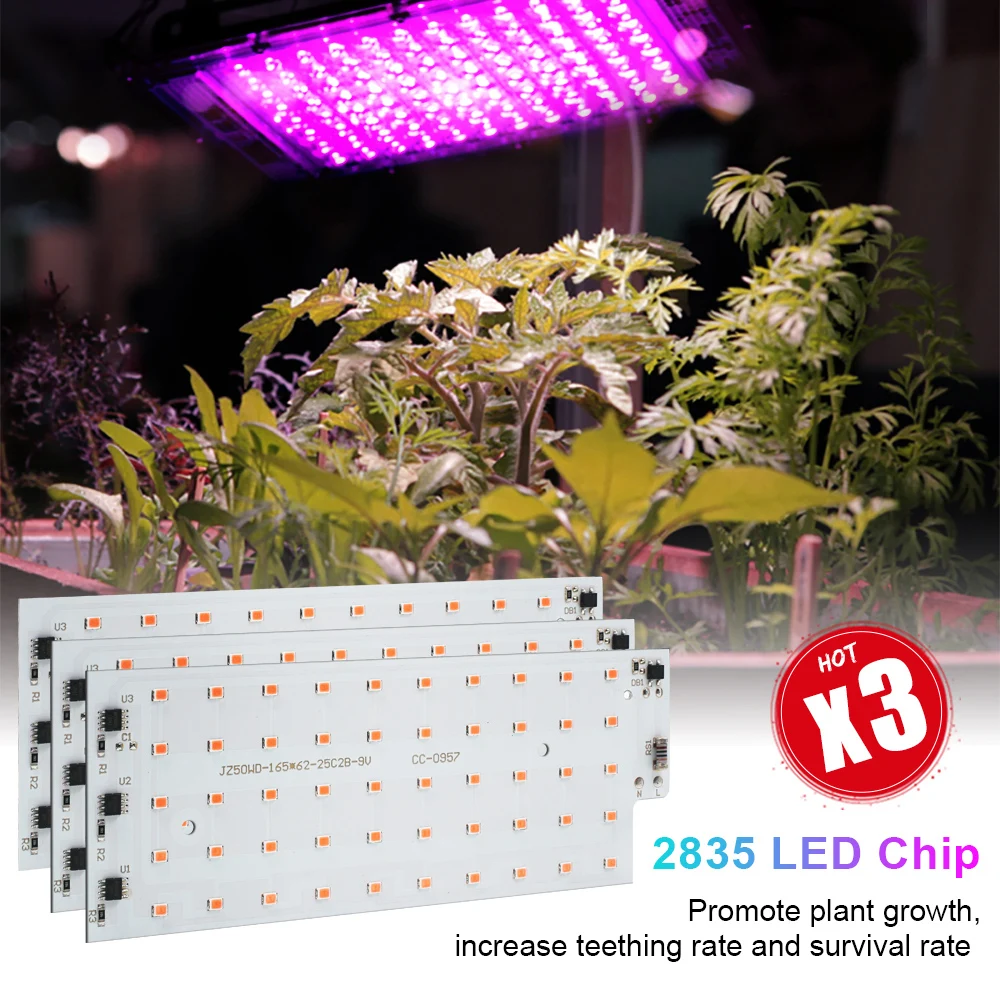 Ac220v Full Spectrum Diy Greenhouse Hydroponic Plant Growth Lighting Smd2835 Indoor Plant Light Seedlin