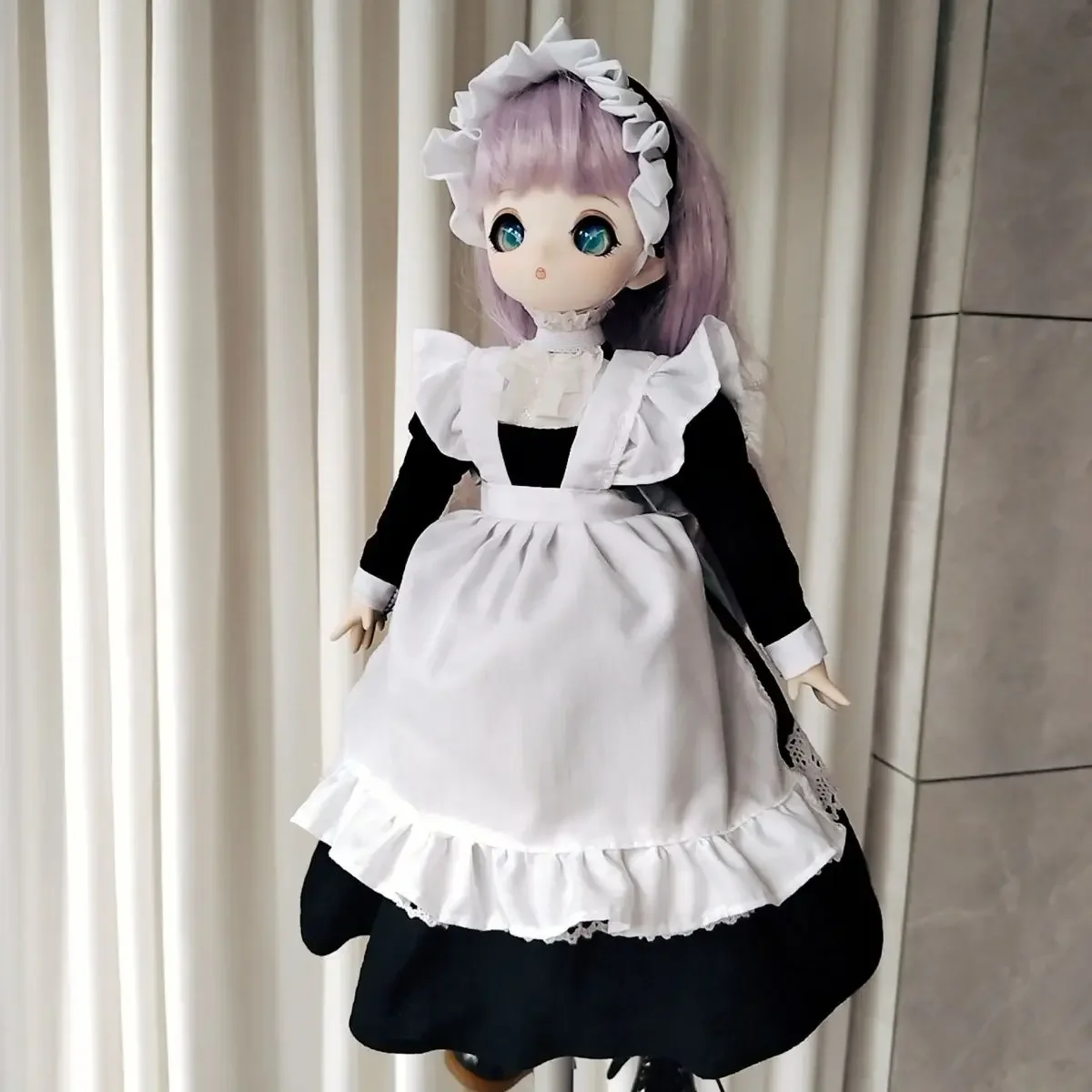 (На заказ) 1/3 1/4 1/6 Одежда для куклы винтажное платье горничной Bjd SD игрушки игровой