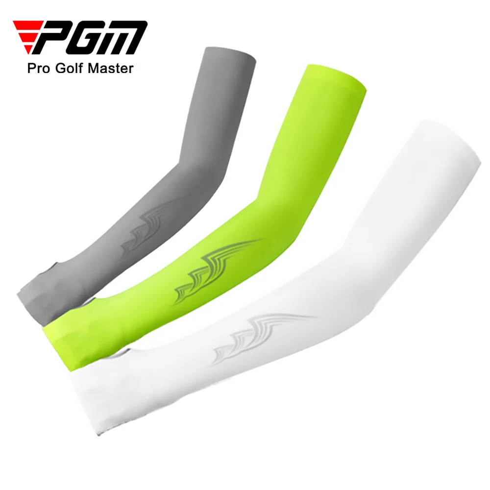 

XT004 PGM Ice Silk Sleeves 1 Pair Men Women Outdoor Beach Golf Basketball T-Shirt AccessoryArm Mittens Sunscreen Cool Breathable