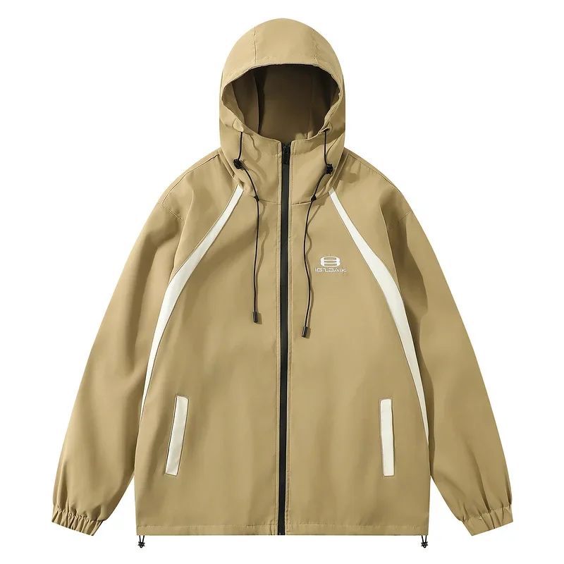 Осенняя уличная рабочая одежда в японском стиле для мужчин и женщин куртка с