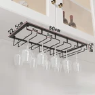 Железный настенный подвесной держатель для бокалов и Винных Бокалов, стойка-органайзер для хранения посуды