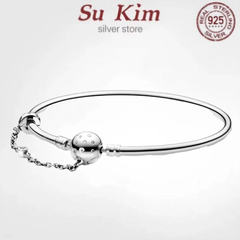 

Женский браслет-талисман «Змея» из серебра 100% пробы