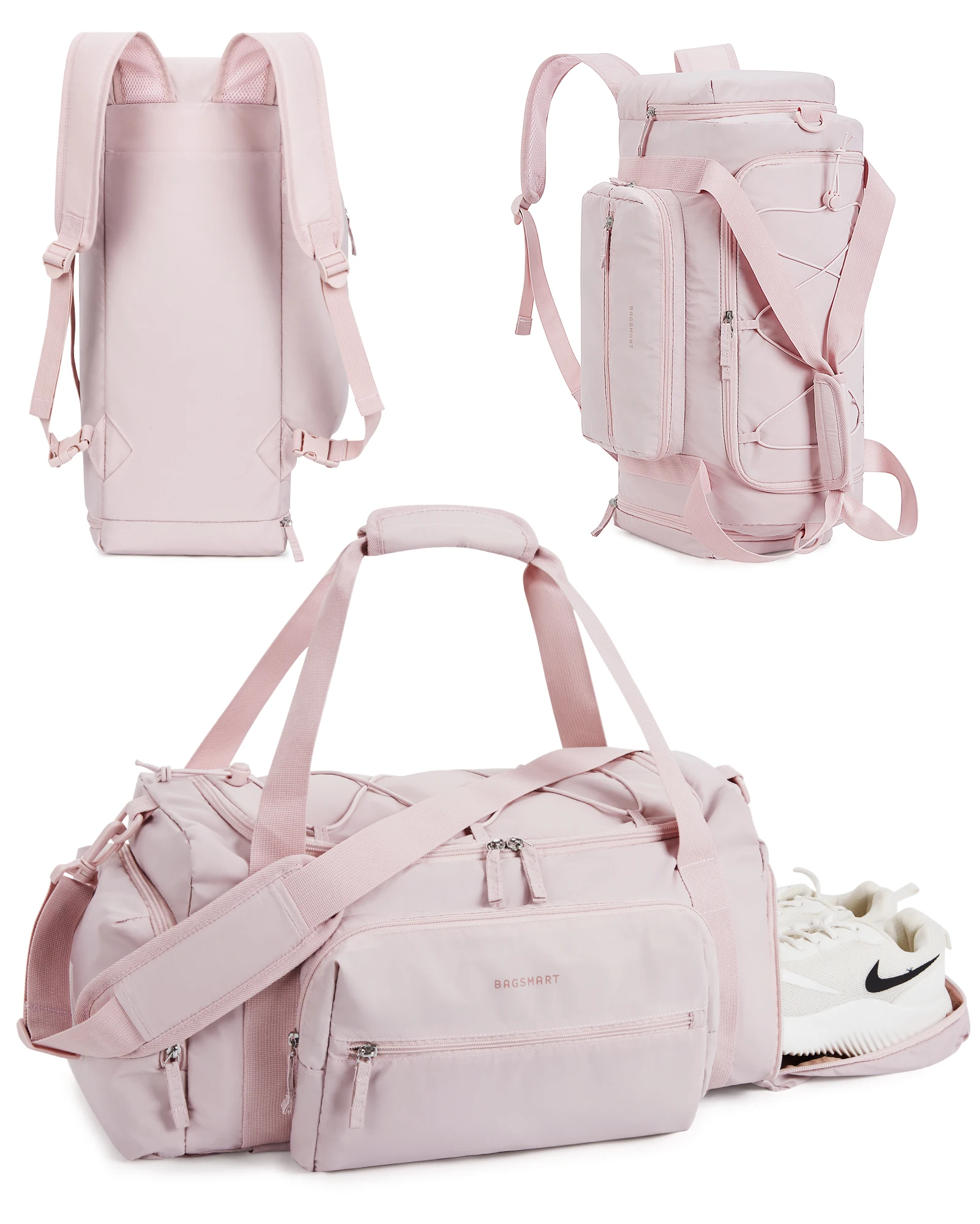 

BAGSMART 4-в-1 спортивная сумка из полиэстера 30л