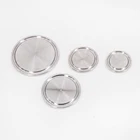 Тройной зажим 0,5 дюйма, 0,75 дюйма, 1 дюйм, 1,5 дюйма, 2 дюйма, 2,5 дюйма, 3 дюйма, 3,5 дюйма, 4 дюйма, 4,5 дюйма, 5 дюймов, 6 дюймов, заглушка из нержавеющей стали SUS 304 с санитарным покрытием, задняя крышка для домашнего пивоварения вина