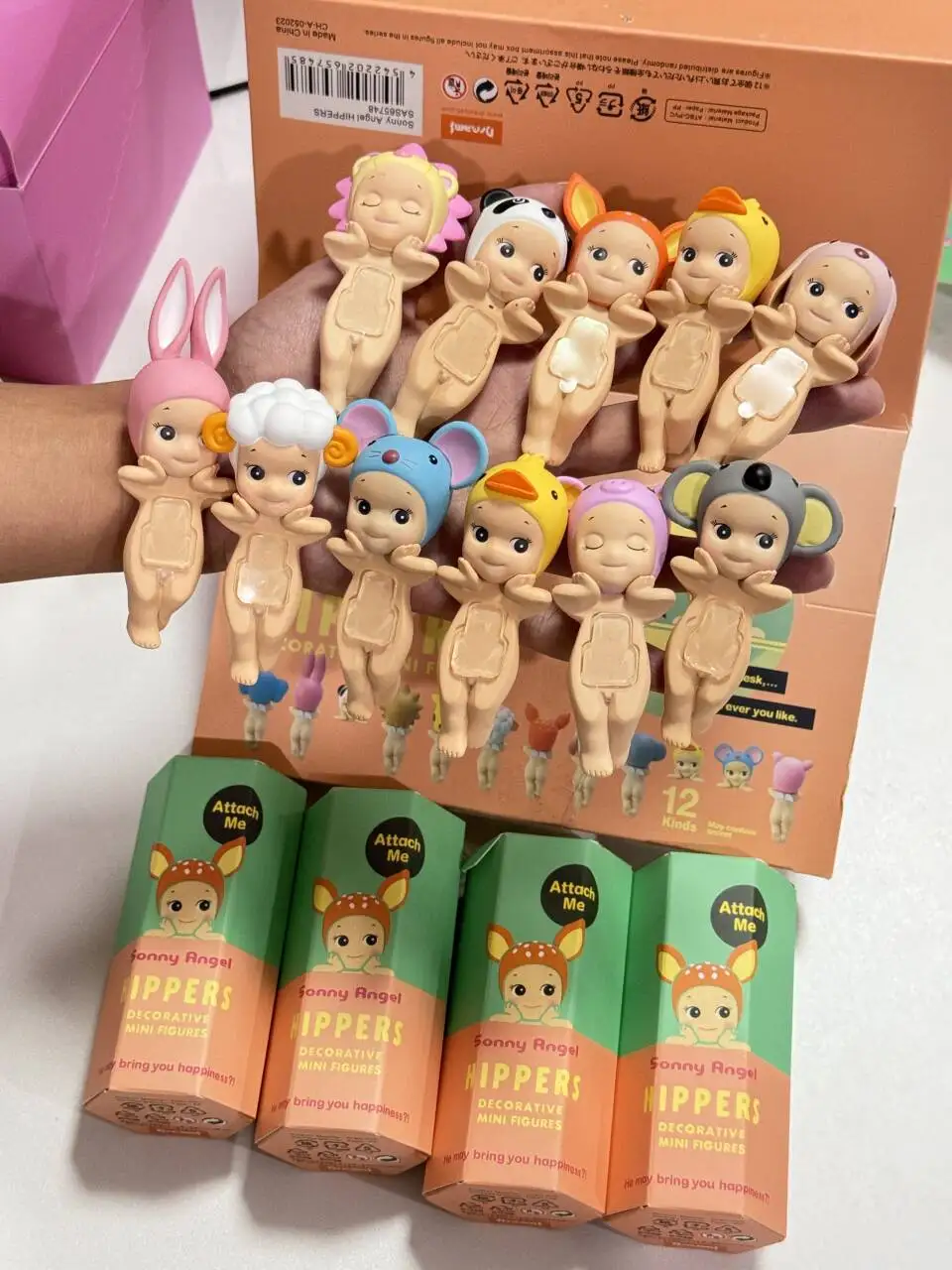 Лидер продаж Sonny Angel Hippers слепая коробка кукла Mystery Box Lucky игрушка 20-летие фигурка