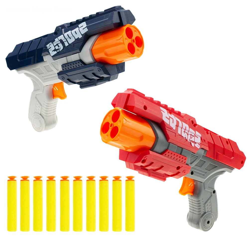 Фото Мягкие пули из ЭВА пистолеты игрушки для безопасности детские дротики