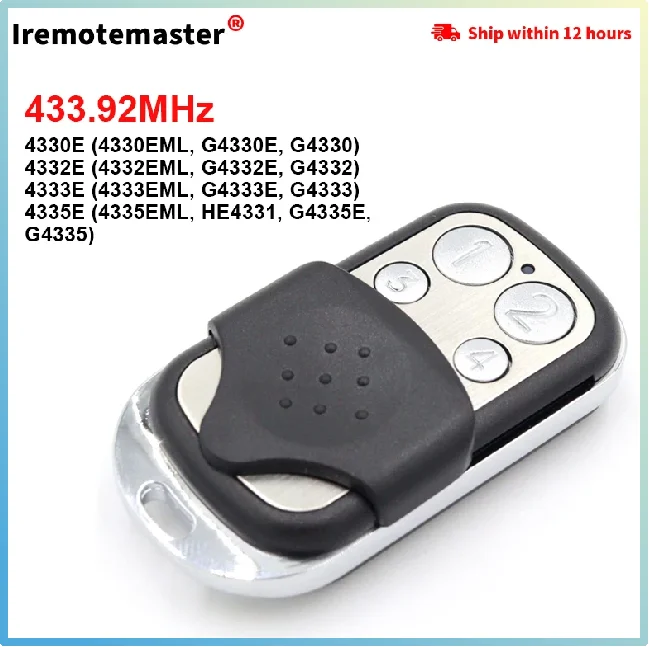 Сменный моторный подъемник для гаражных ворот 4335e 4330e 4333e 4332e 433 МГц 4330EML 4332EML 4333EML