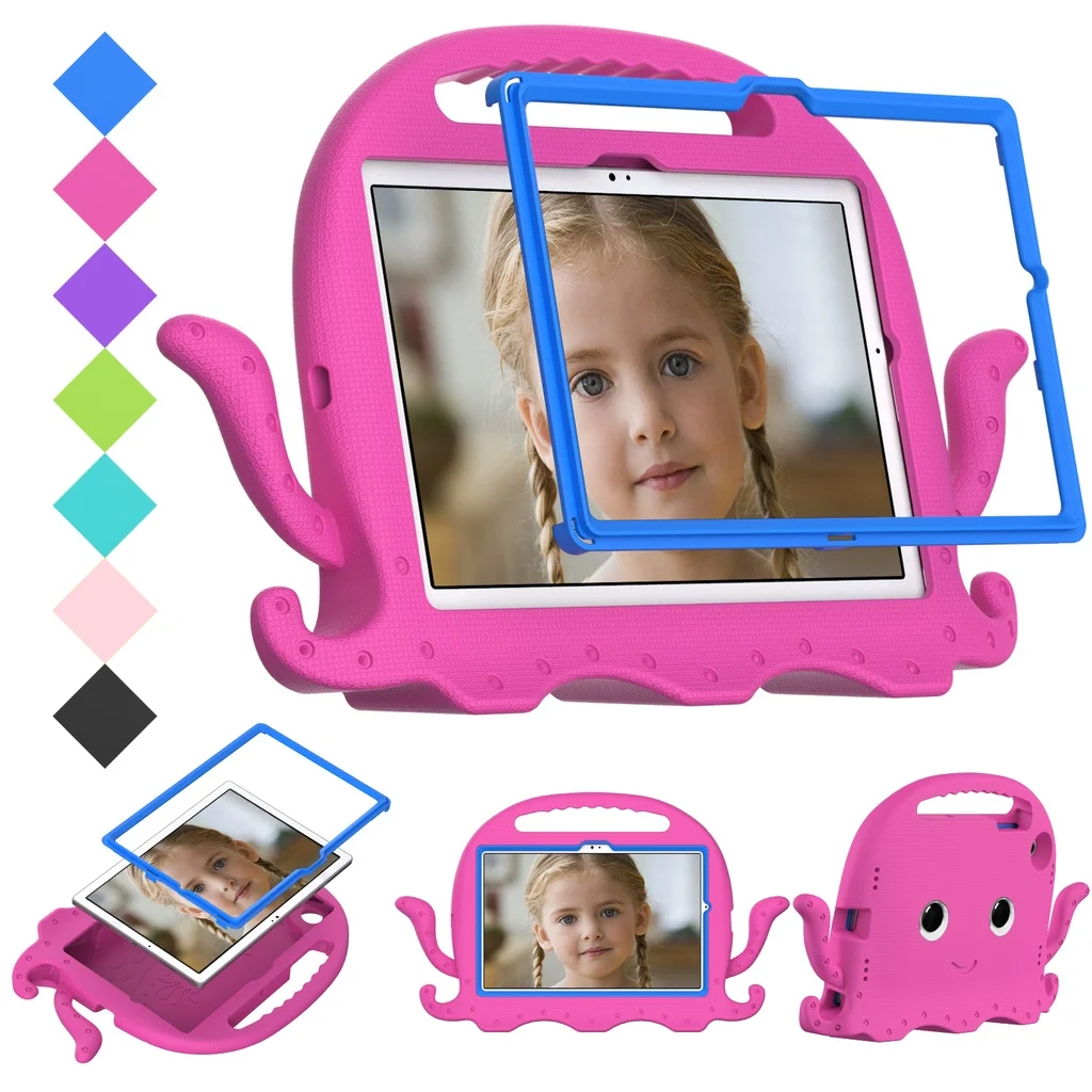 

for Samsung Galaxy A7 Lite 8.7 T220 T225 Tab A 8.0 Case EVA Foam Portable Kids Safe Stand +Shoulder Strap Full Protective