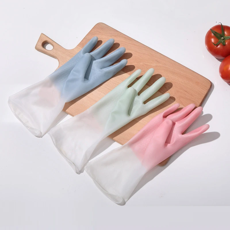 

Waterproof Durable Nitrile Gloves Rubber Gloves Housework Cleaning Dishwashing Kitchen Cleaning Tools Housekeeping Accessories