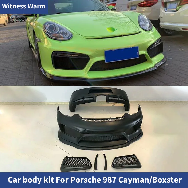Rear Bumper Side Skirts Splitter Modification Body Kit 05-12