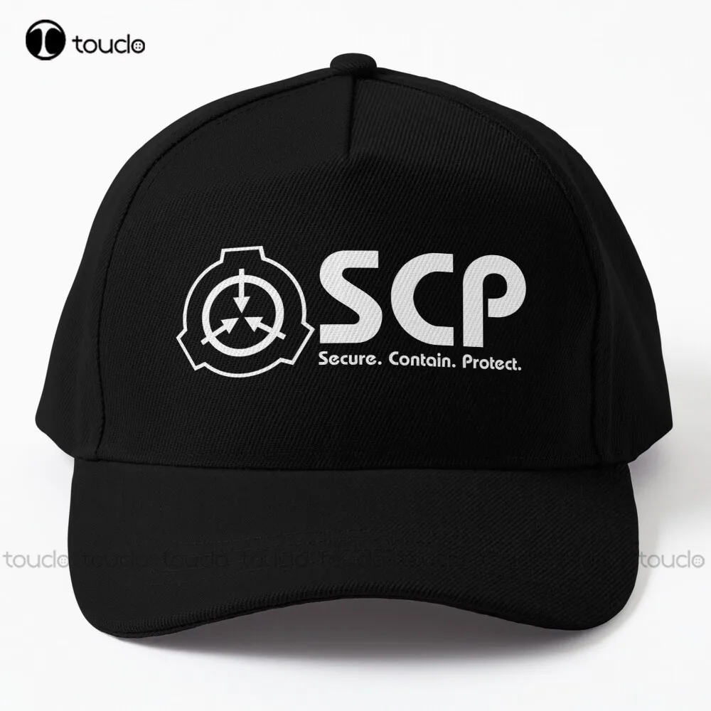 

Scp Foundation бейсбольные головные уборы для мужчин в стиле хип-хоп, кепки-тракеры, уличные простые виниловые кепки с козырьком, повседневные кеп...