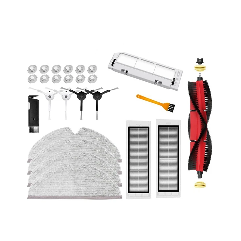

Replacement Parts Main Brush Side Brush Hepa Filter Mop Cloth For Xiaomi Roborock S5 S55 S6 T6 Vacuum Cleaner Accessory