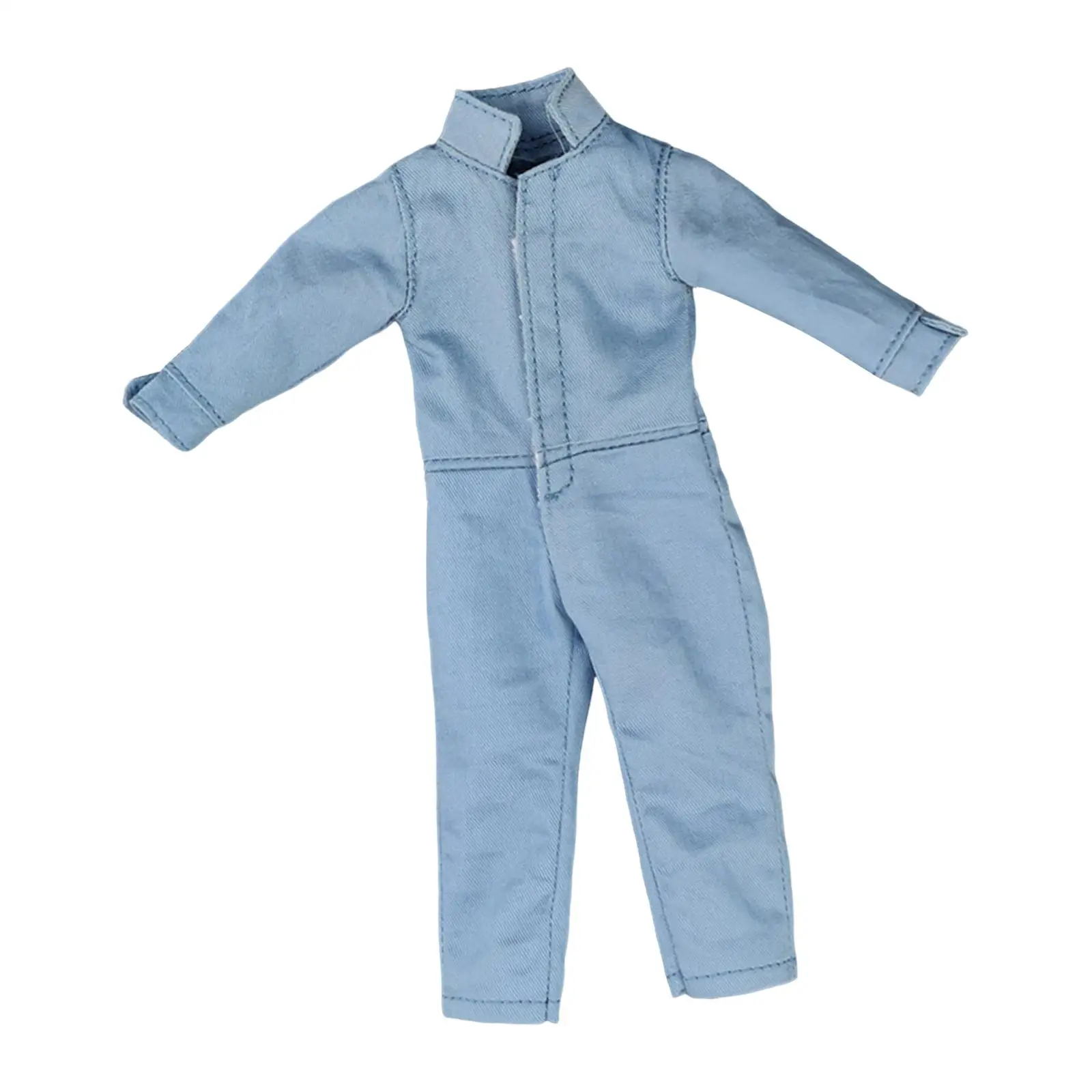 Doll Clothes Jumpsuit Cloth For 6 Inches Action Figure Body 