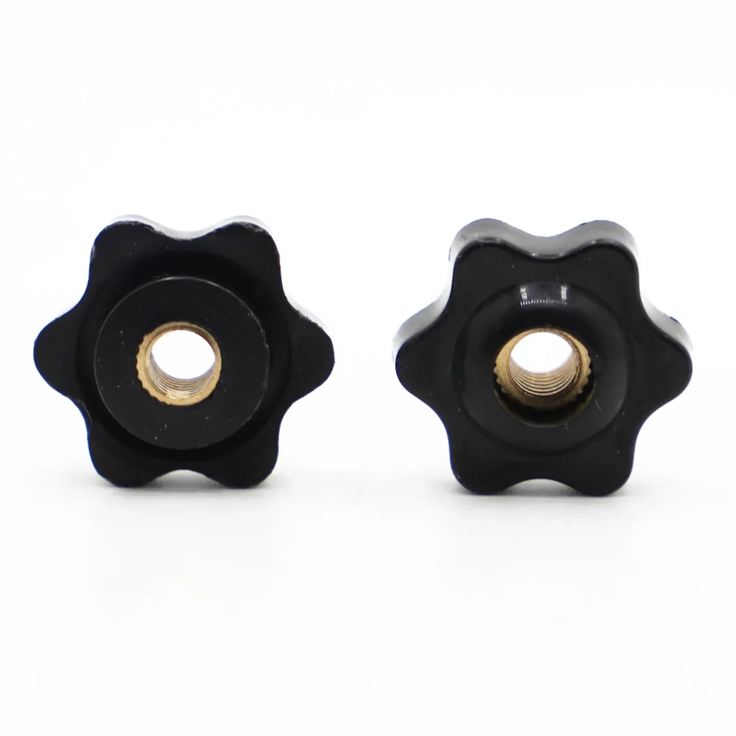 

M4 M5 M6 M8 M10 Черный сливовый бакелитовый гайки с затяжкой вручную Резьба ручки Звезда Механические гайки с накатанной головкой Зажимная ручка Ручные гайки